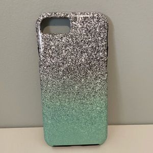 Glitter to Mint Ombre Zazzle iPhone 7/8 Case